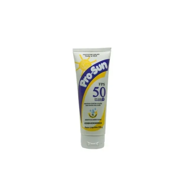 Protetor Solar FPS 50 Pro-Sun Cosmoderma