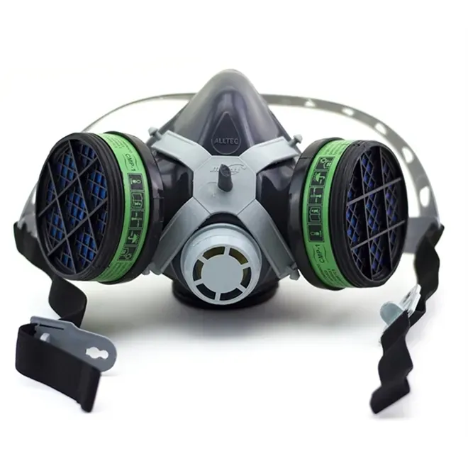 Máscara Alltec Com 2 Filtros CMP-1 Ideal Para Pesticida e Solventes