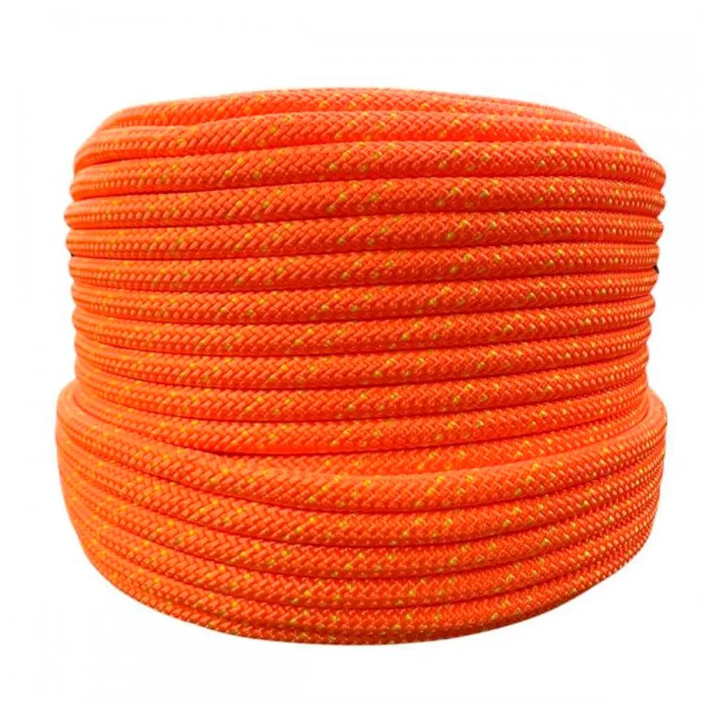 Corda Semi-Estática Laranja 10,5 MM Norma NR35 - 100 Metros