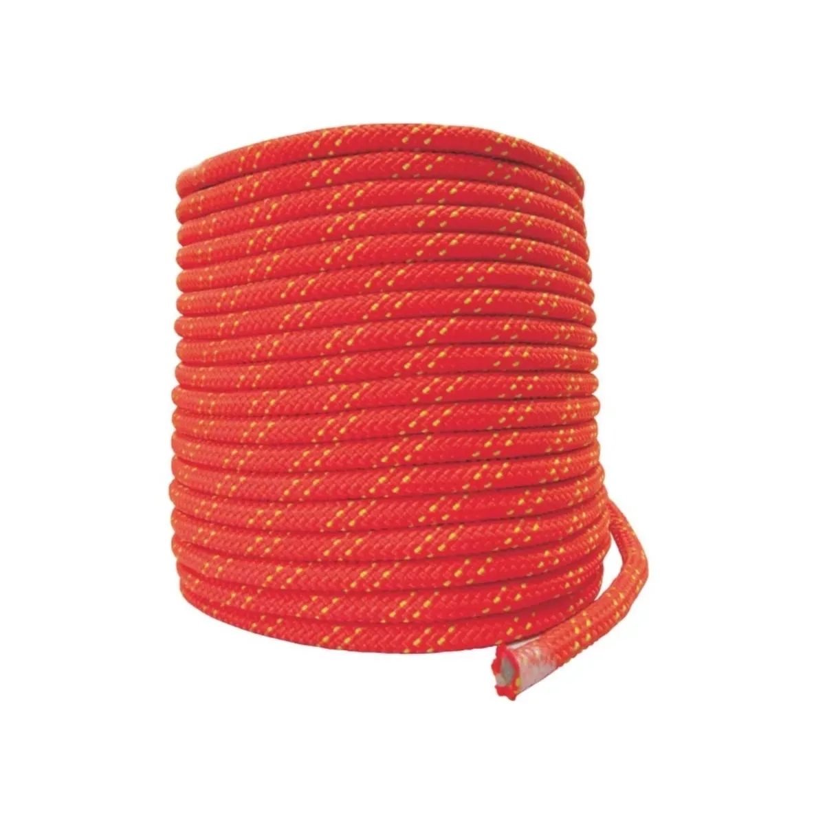 Corda Semi-Estática Laranja 10,5 MM Norma NR35 - 1 Metro