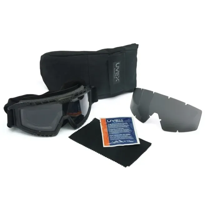 Óculos Tático Uvex XMF Google S0775D  Lente Incolor Padrão Militar Vo e V50