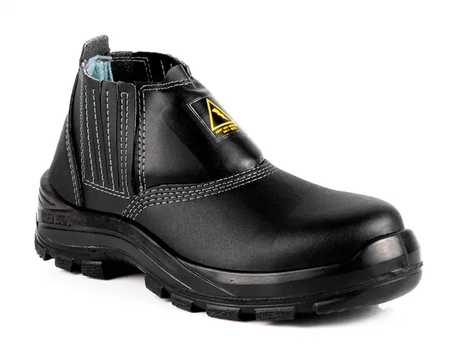 Bota de Segurança Bracol Microfibra e Bico de Composite Acolchoada NR10 Eletricista 4045BELM1600EL CA 38530