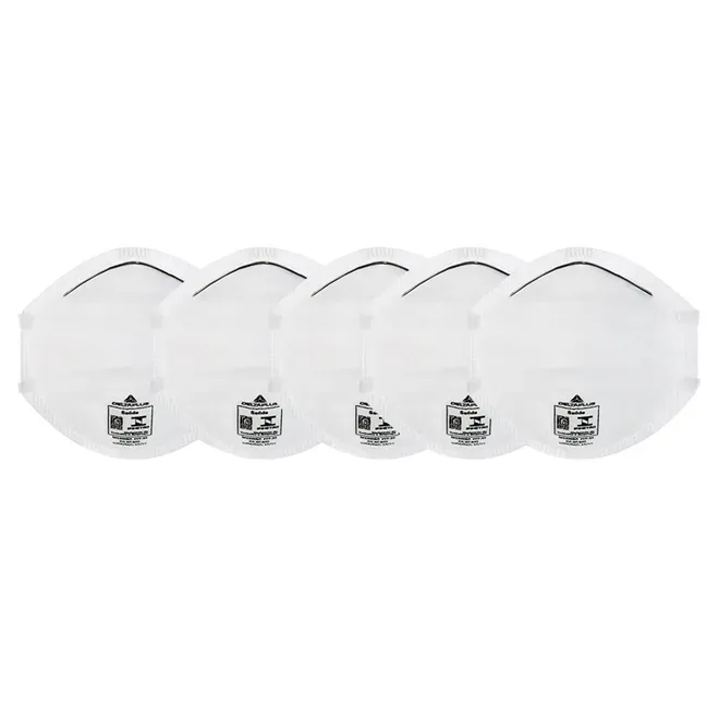 Respirador Tipo Concha PFF2 Sem Vávula Delta Plus Confort Selo Inmetro KiT 5 Unidades
