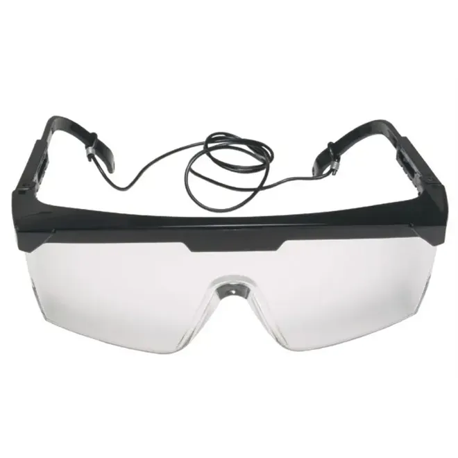 Óculos de Segurança 3M Vision 3000 Proteção UV Lente Incolor e Cordão CA 12572