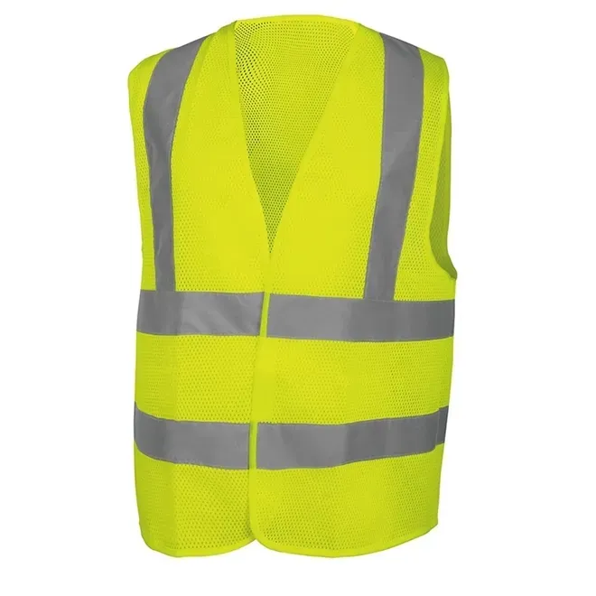 Colete Refletivo Perfurado Amarelo Fluorescente Delta Plus GILM3 Classe 2