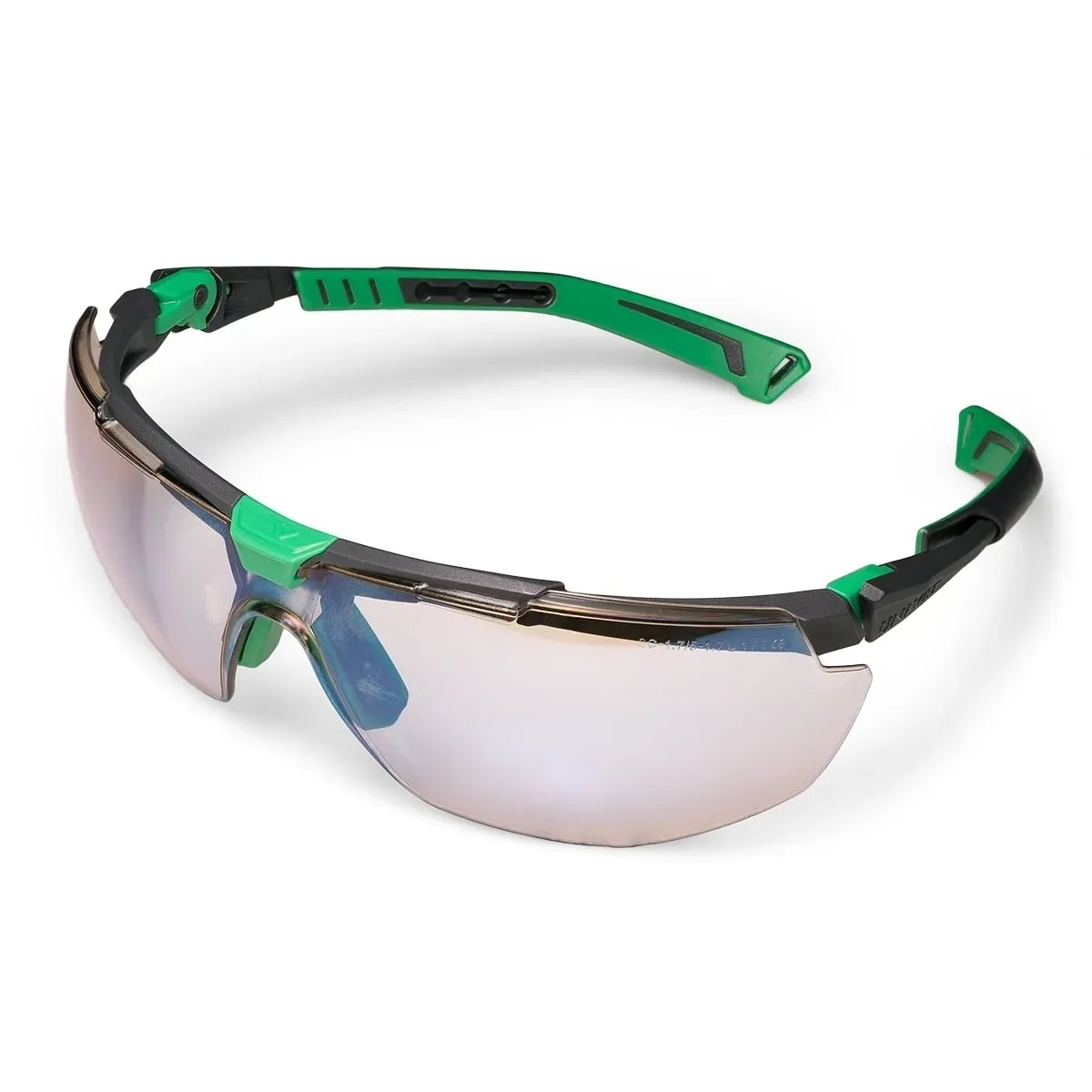 Óculos de Proteção Univet 5X1 Lente In-Out Espelhado UV400 Ponte Nasal Ajustável 5X1.30.00.00