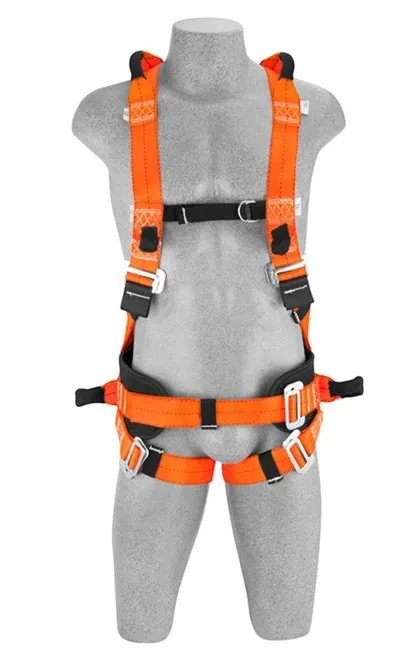 Cinto Paraquedista Facintos Modelo Tor 7 Argolas Engate Rápido CA 39135