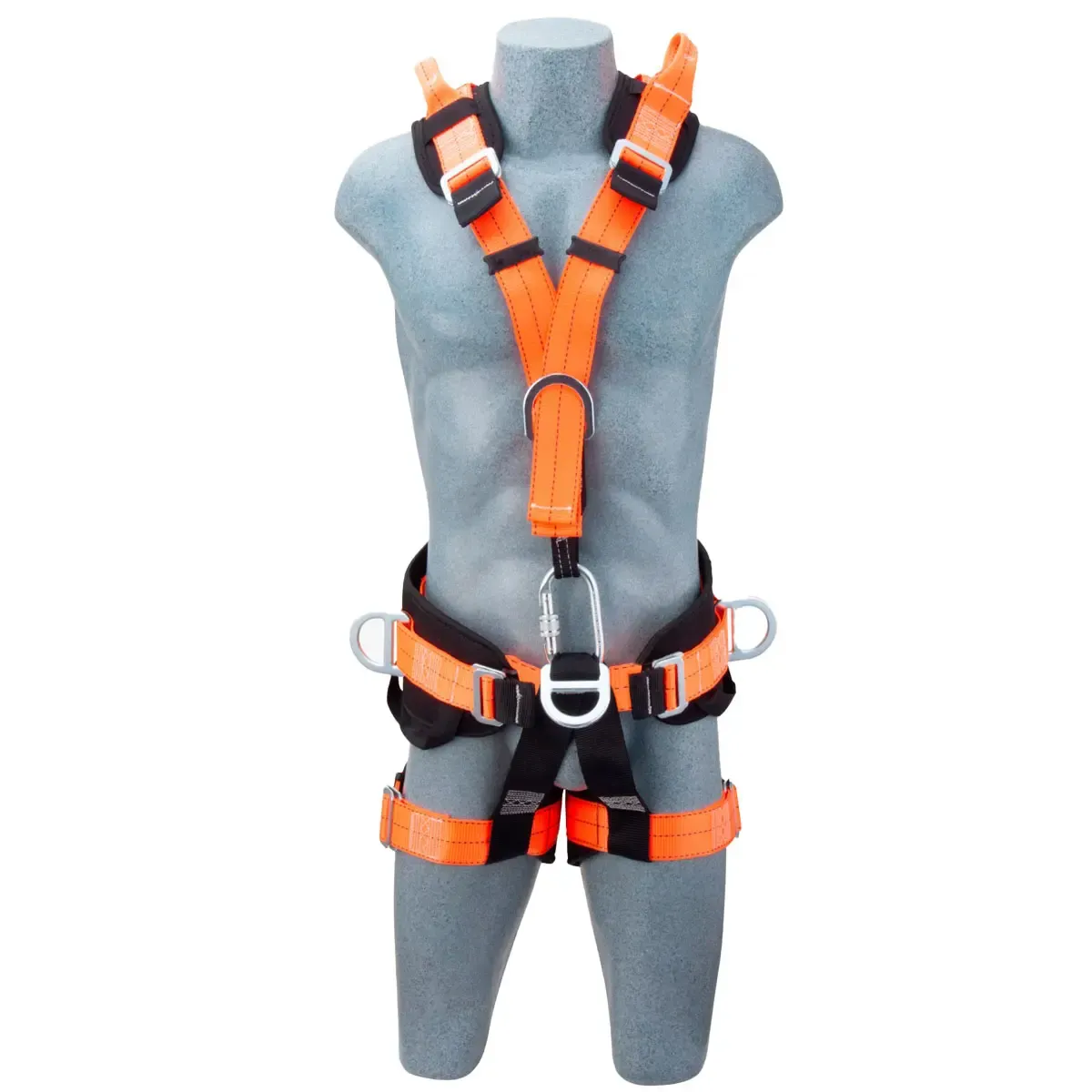 Cinto Paraquedista 7 Argolas em Y Com Suporte Lombar Modelo Air CA 39134