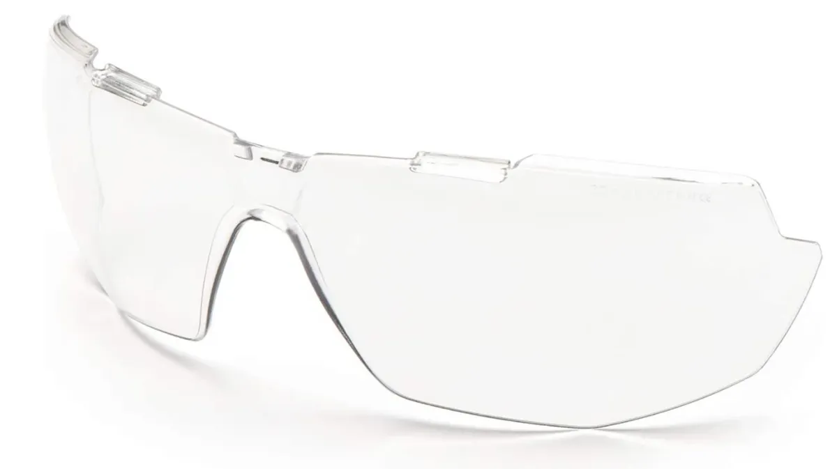 Lente de Reposição Univet Para Óculos 5X1  Transparente Vanguard Plus S5X1.K2.03.00