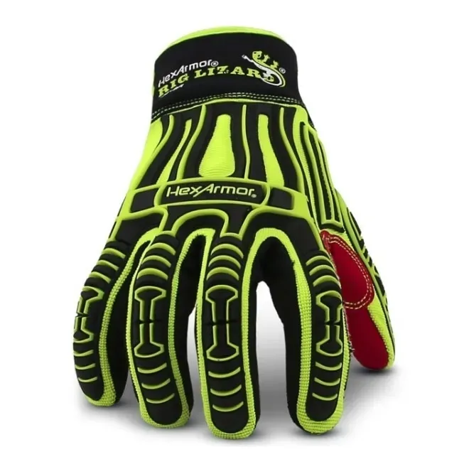 Luva HexArmor Rig Lizard 2021 Contra Impacto e Esmagamentos das Mãos CA 42913