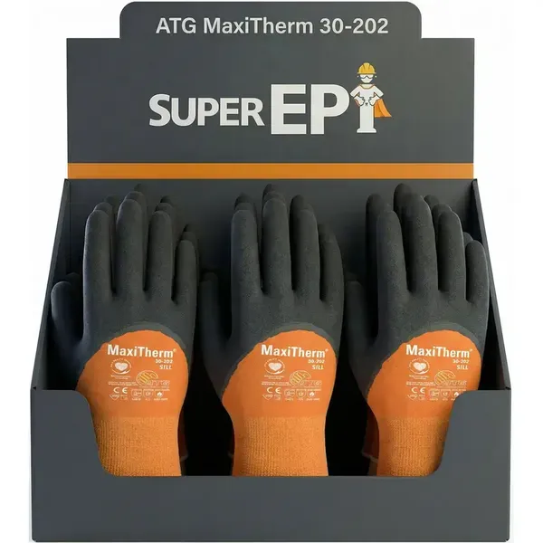 Luva Atg Maxitherm 31.000 Proteção Térmica Até 250º CA 50979 Caixa Atacado