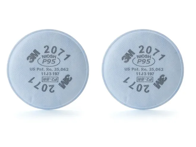 Filtro Para Particulados 3M Modelo 2071 Para poerias, névoas e fumos - Par