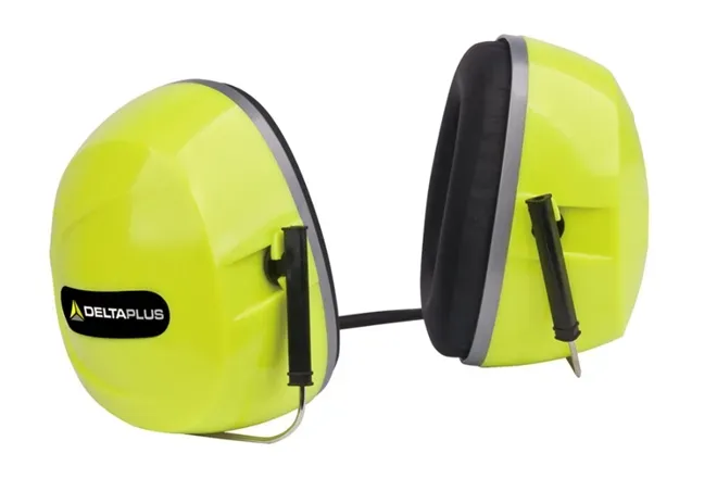 Abafador de Ruídos Delta Plus Silverstone 2 Haste na Nuca Para Uso de Capacetes CA 38225