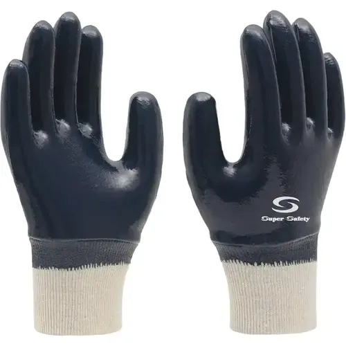 Luva de Segurança Super Safety SS1002 Banho Nitrílico Total CA 32033