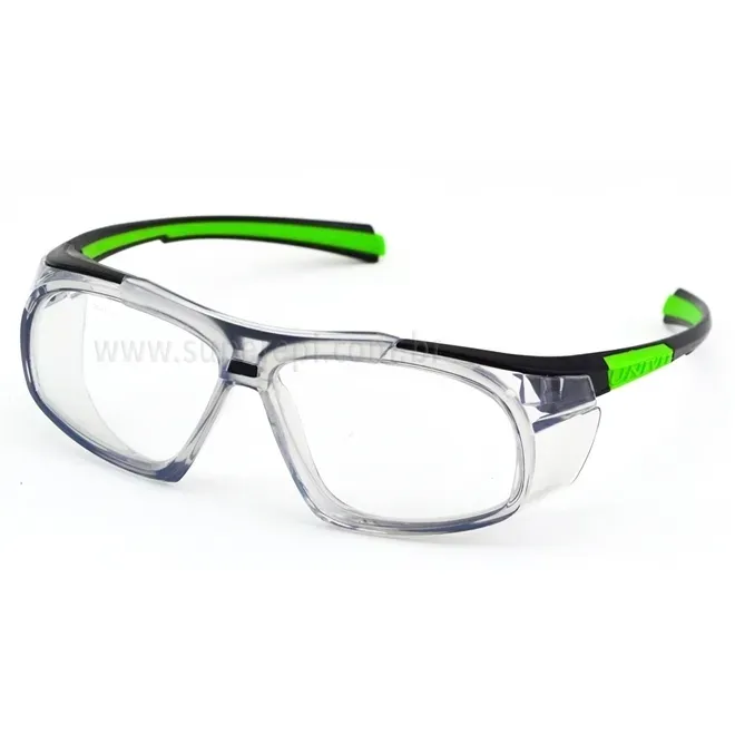 Óculos Univet 555 Design Arrojado Com Lentes de Grau Inclusa, Instalada e Certificada Pela Univet CA 39904