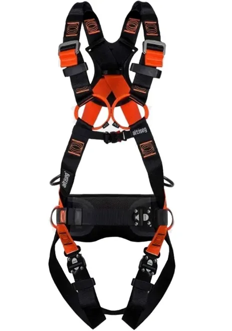 Cinturão tipo Paraquedista Ergo PRO 3M Aço Inox Engate Rápido T2 CA 41639 HB004593800