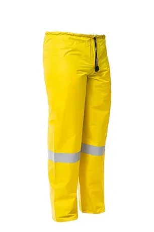 Calça de Chuva Amarela Vértice Impermeável em Nylon Qualidade Superior e Resistente CA 28740