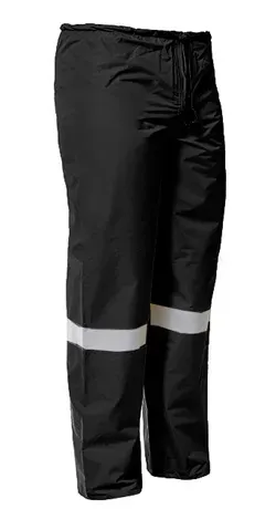 Calça de Chuva Preta Vértice Impermeável em Nylon Qualidade Superior e  Super Resistente CA 28740