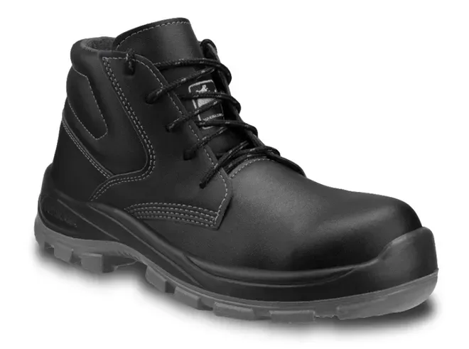 Bota de Segurança de Amarrar Fujiwara HBS NR10 Em Microfibra e Bico Composite CA 43245