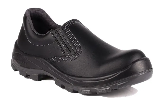 Sapato de Elástico Fujiwara 4065HLSM1600EL em Microfibra, Bico de Composite Eletricista CA 39582