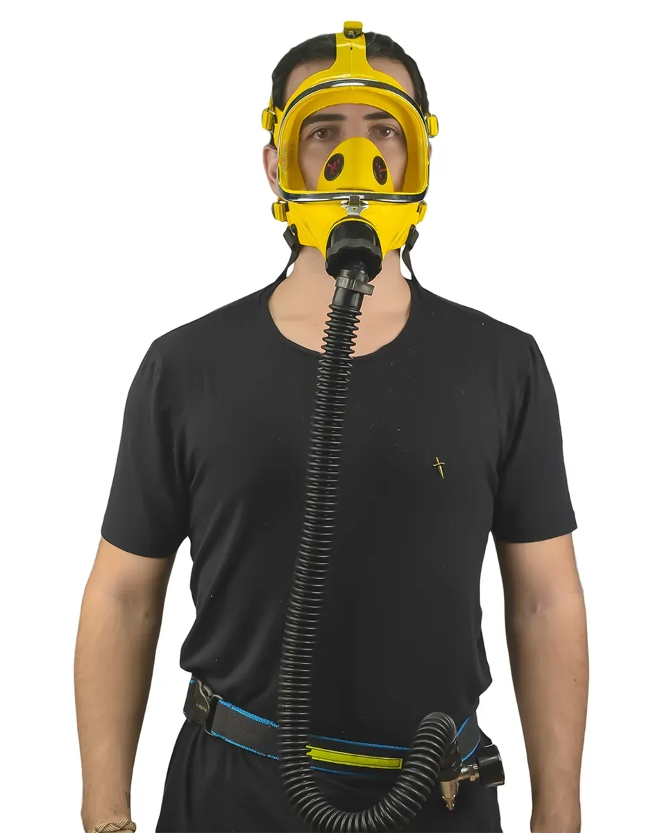 Máscara Respiratória de Ar Mandado Conjunto Air Safety Arcopan 512575 CA 8052