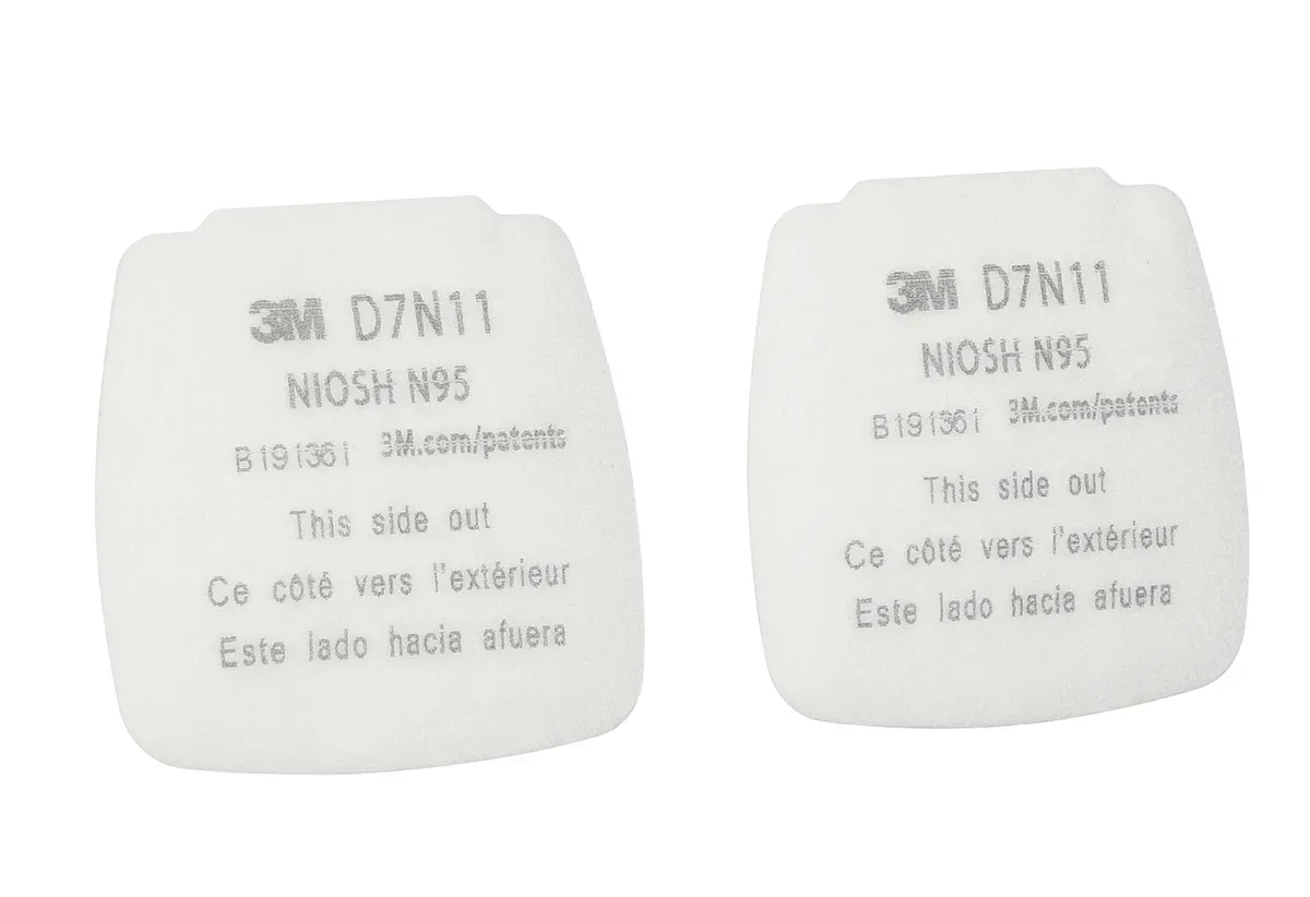 Filtro para Particulados 3M™ Secure Click D7N11 P2 N95 Vendido por Par