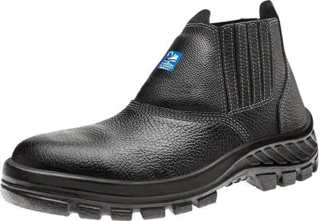 Bota de segurança em Couro Marluvas 30B19-C-PAD Bico Composite CA 47459