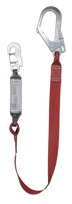 Talabarte em I 1,35M,  Absorvedor  e Gancho 55MM Camper CP2201