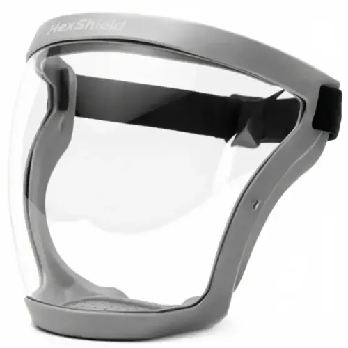 Protetor Facial Anatômico HexPro HexShield Home Antiembaçante CA 49438