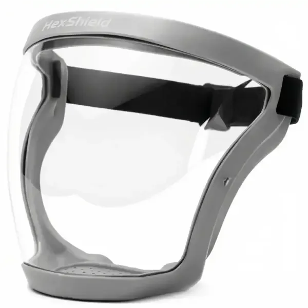 Protetor Facial Anatômico HexPro HexShield Home Antiembaçante CA 49438