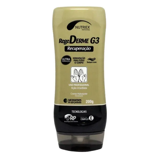 Creme Hidratante Profissional Nutriex RegeDerme G3 200g
