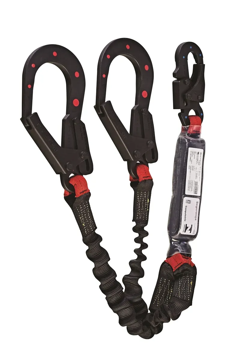 Talabarte Dielétrico em Y Hércules HL032YDE Com Abs e Fita Tubular