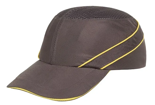 Boné de Segurança Anti-Impacto Tipo Baseball Delta Plus Air Coltan Com Ajuste Fivela
