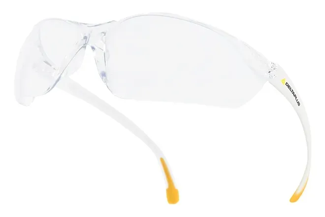 Óculos de Proteção Meia Clear Delta Plus Antirrisco  Super Leve CA 38251