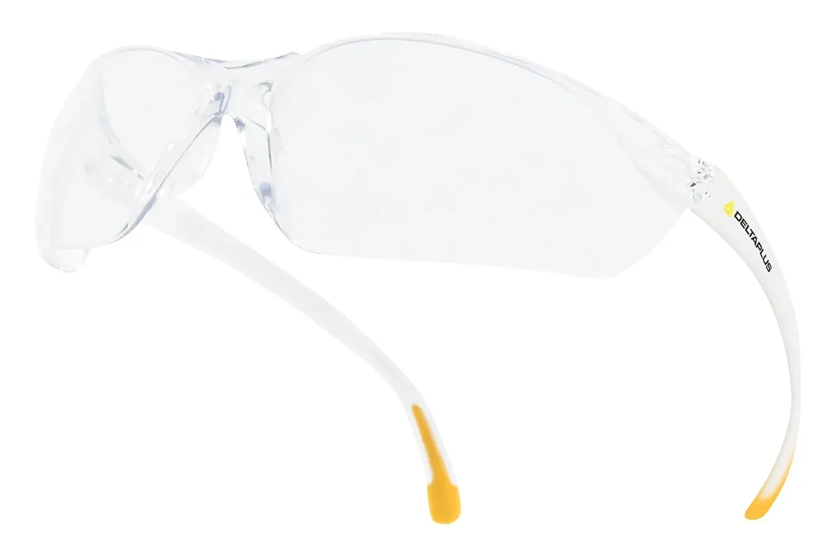 Óculos de Proteção Meia Clear Delta Plus Antirrisco  Super Leve CA 38251