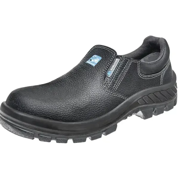 Sapato de Segurança Marluvas 30T19 C Em Couro e Bico de Composite Colarinho CA 46192