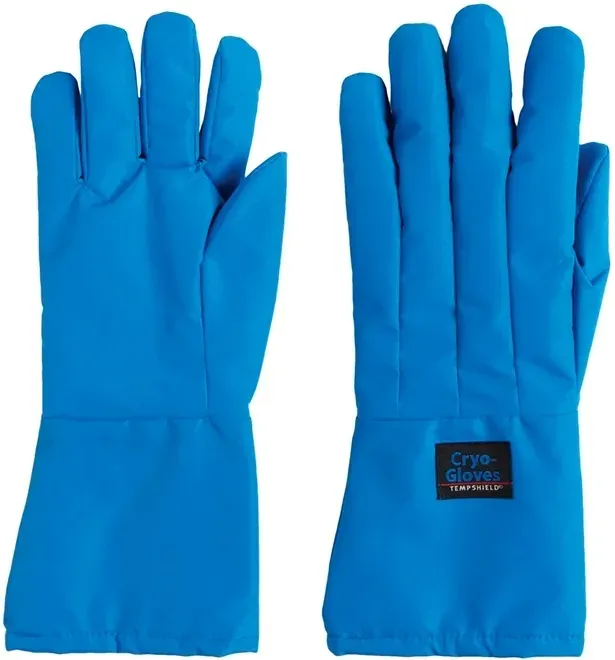 Luva Criogenia Modelo MAMWP Cryo Gloves® até -196°C Nitrogênio N2 Impermeável Cano Médio CA 30098