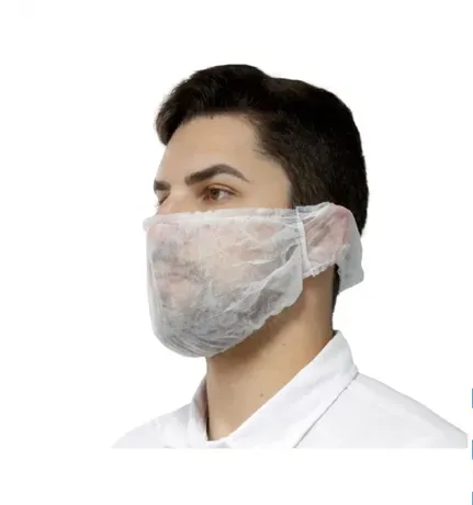 Protetor de barba Descartável TNT Prevemax Pacote com 100 Unidades