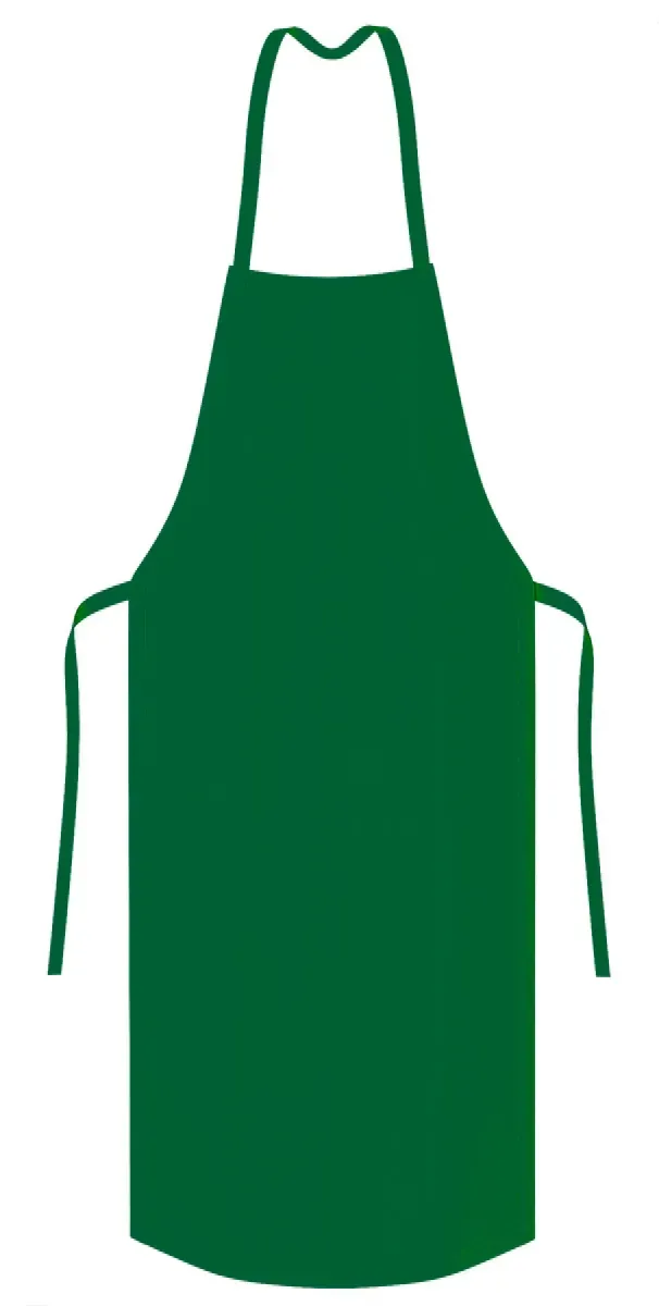 Avental de Segurança Verde Bandeira Vértice Nylon Emborrachado 100% Impermeável 1,20 X 0,70 CA 46468 Risco Químico Tipo 6