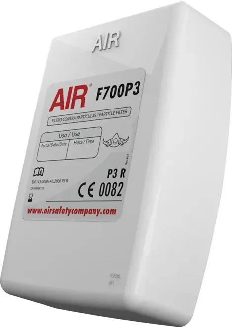 Filtro Químico Air F700P3   Alta Eficiência Para Partículas Sólidas, Líquidas  e Oleosas - PAR