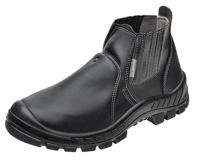 Bota de Segurança em Microfibras Marluvas 70B19-A-CP Protetor Metatarso Interno Bico de Aço CA 43275