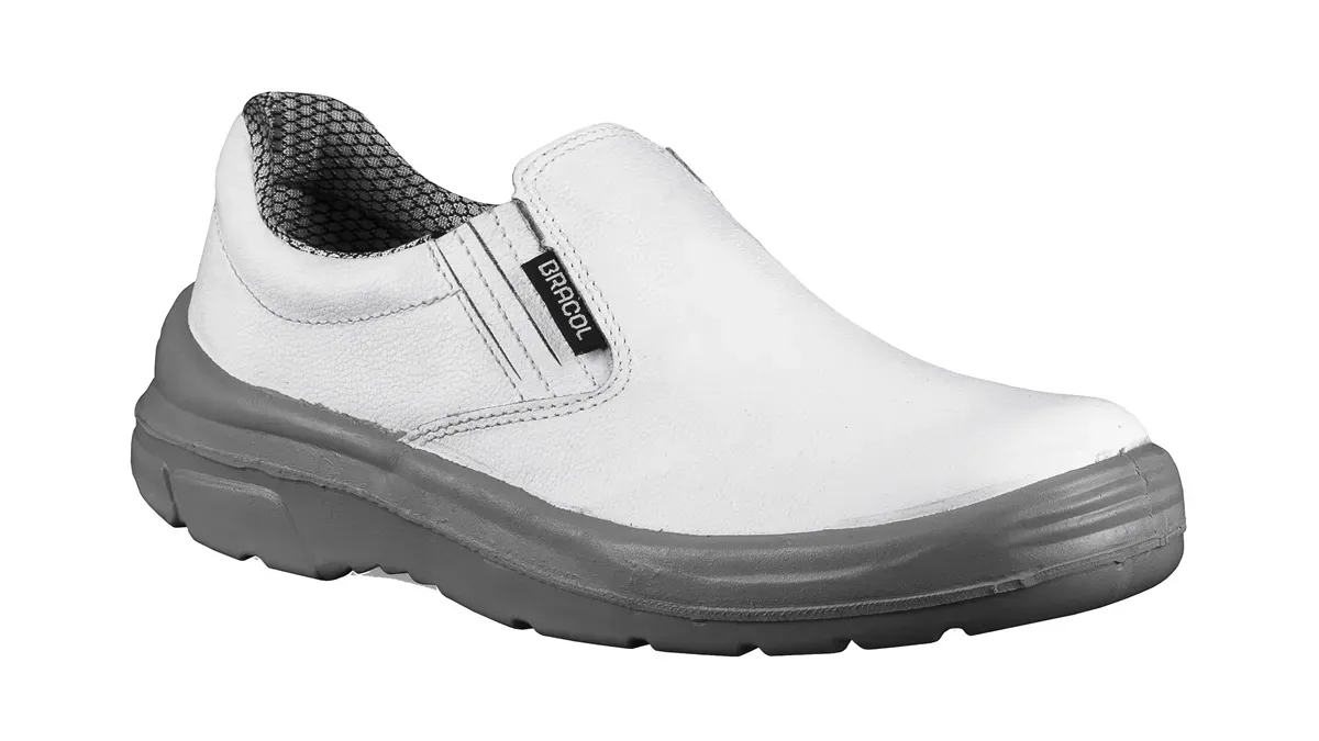 Sapato de Elástico Branco  Antiderrapante Bracol RTE  4021RTES4600LL CA 42239