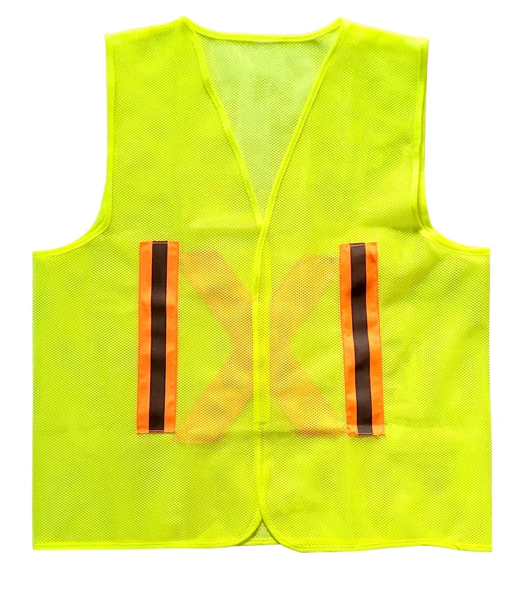 Colete de Proteção Refletivo Volk Tipo Tela Amarelo Respirável sem Bolso