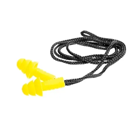 Protetor Auricular Silicone Amarelo Maxxi Royal Tamanho G 17db CA 41614