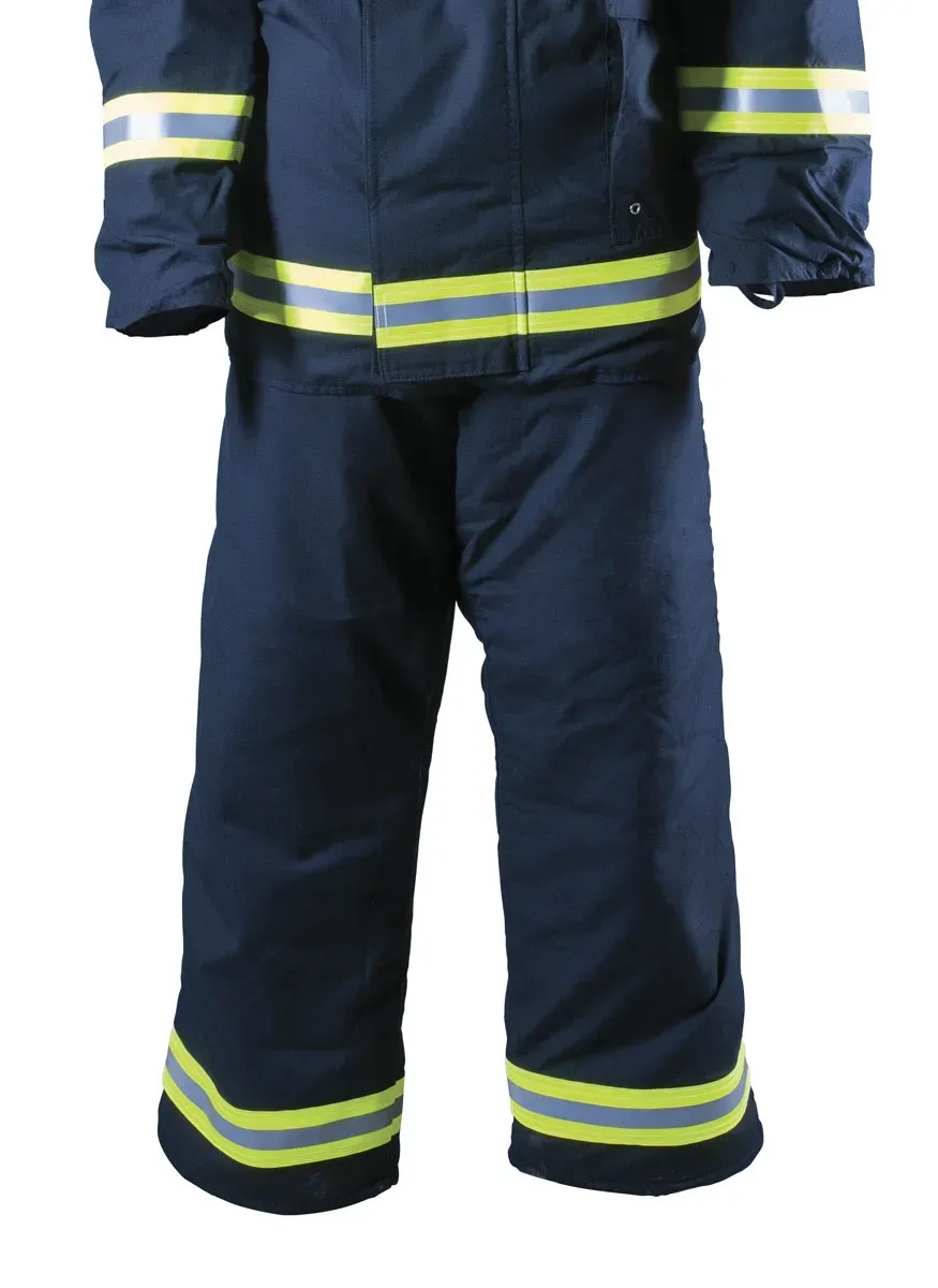 Calça para Bombeiro Refletiva Hércules HJ910T2 Impermeável Resistência ao Corte, Abrasão e Temperatura 250ºC CA  31931
