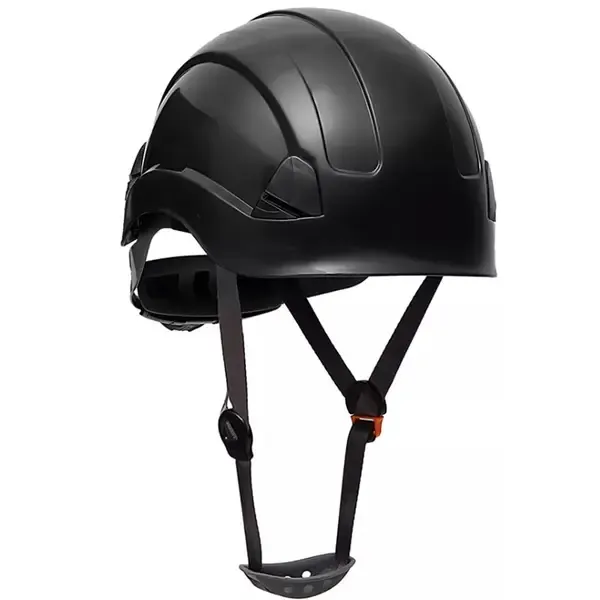 Capacete de Proteção Para Altura Steelflex Falcon Cor Preto Classe B Tipo III Completo CA 42234