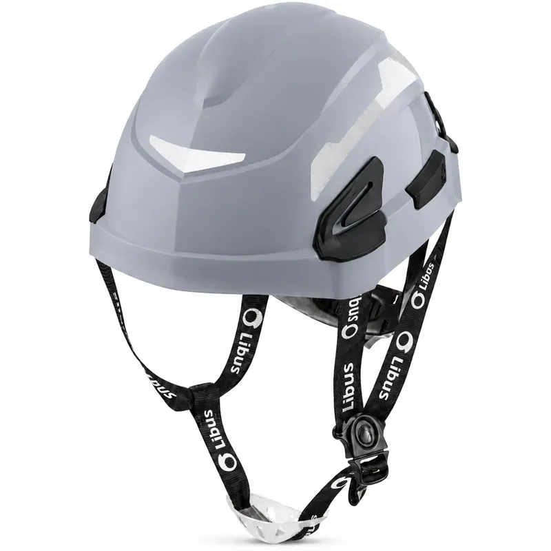 Capacete de Altura Completo Libus Modelo Andes Cinza 8 Pontos Classe B CA 49941