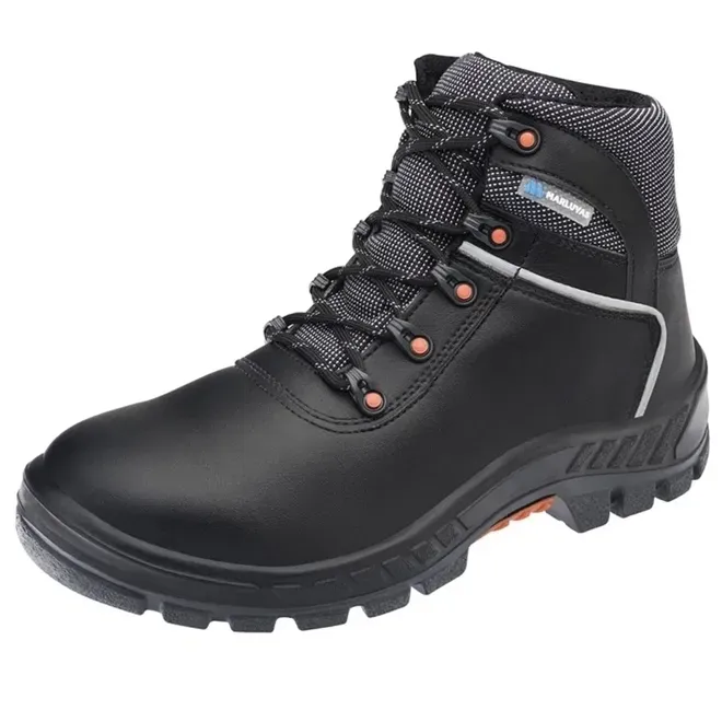 Bota de Segurança Marluvas Premier 75BPR29-CLI-MP Preta Microfibra Ca 42896 Tamanho 37