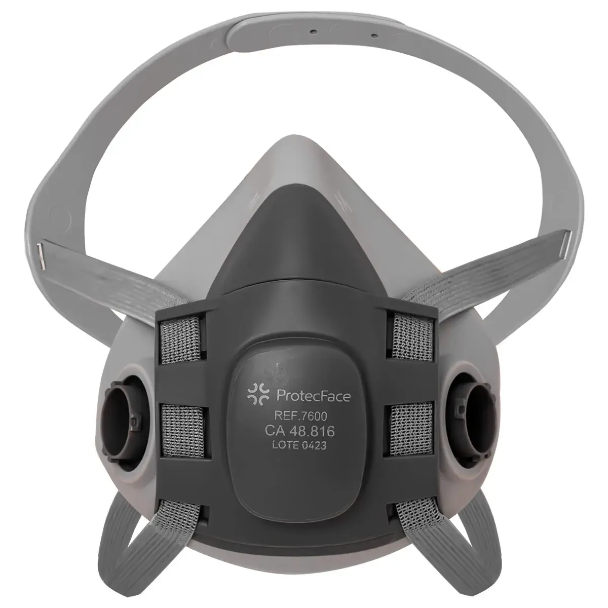 Respirador Semi Facial 7600 Protec Face Para 2 Filtros Tamanhos M e G - CA 48816