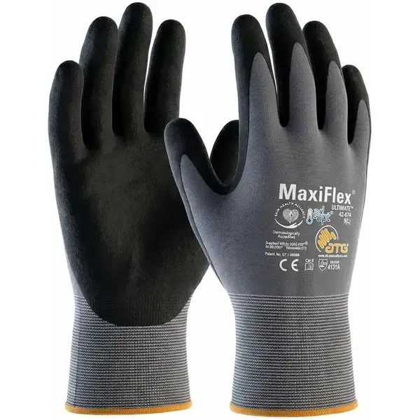 Luva Atg Maxiflex Ultimate Com Tecnologia AD-APT Mãos Sempre Frescas e Sem Suor Modelo CA 51000